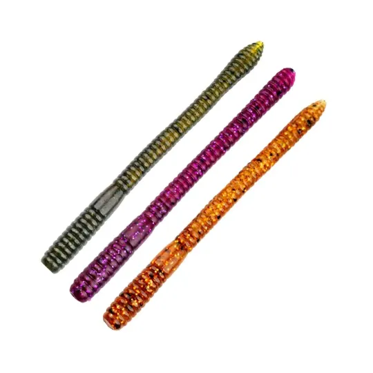 Perch Professor Flying Worm 7cm MIX - 6szt