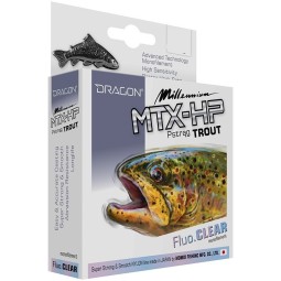 Żyłka Dragon Millenium MTX - HP PSTRĄG 0,20mm Fluo Clear