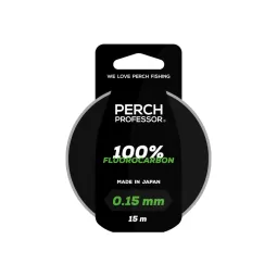 Perch Professor 100% Fluorocarbon 0,15mm, 1,5 kg - 15m