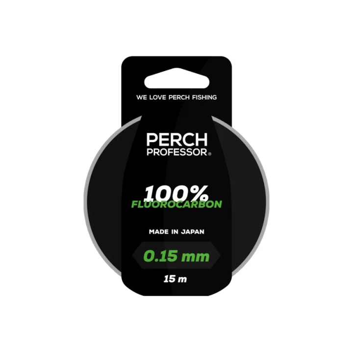 Perch Professor 100% Fluorocarbon 0,15mm, 1,5 kg - 15m