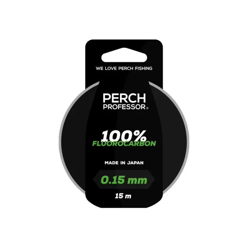 Perch Professor 100% Fluorocarbon 0,15mm, 1,5 kg - 15m