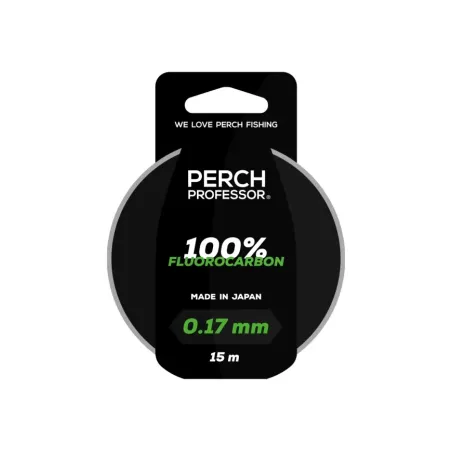 Perch Professor 100% Fluorocarbon 0,17mm, 1,8 kg - 15m