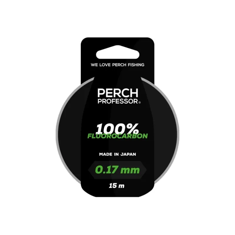 Perch Professor 100% Fluorocarbon 0,17mm, 1,8 kg - 15m