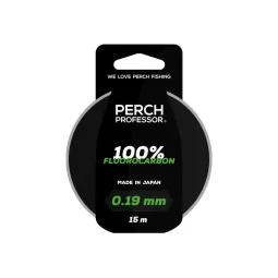 Perch Professor 100% Fluorocarbon 0,19mm, 2,3 kg - 15m