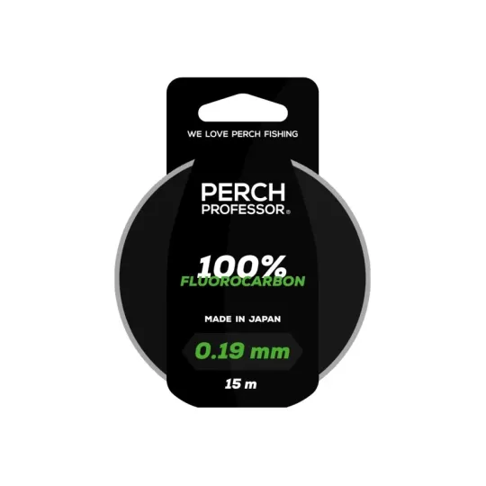 Perch Professor 100% Fluorocarbon 0,19mm, 2,3 kg - 15m