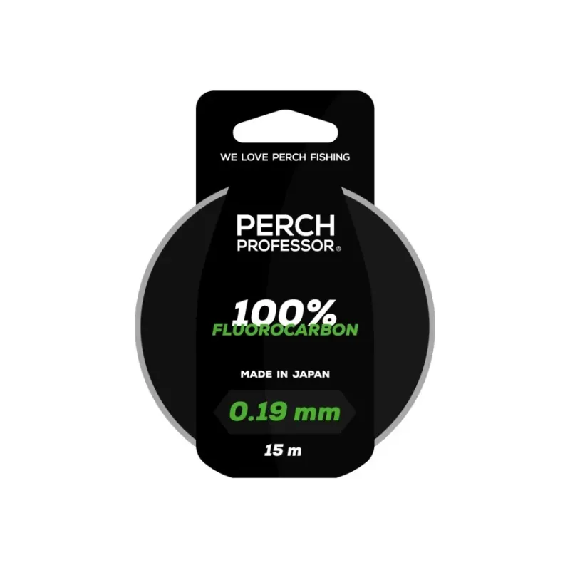 Perch Professor 100% Fluorocarbon 0,19mm, 2,3 kg - 15m
