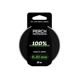 Perch Professor 100% Fluorocarbon 0,21mm, 2,9 kg - 15m