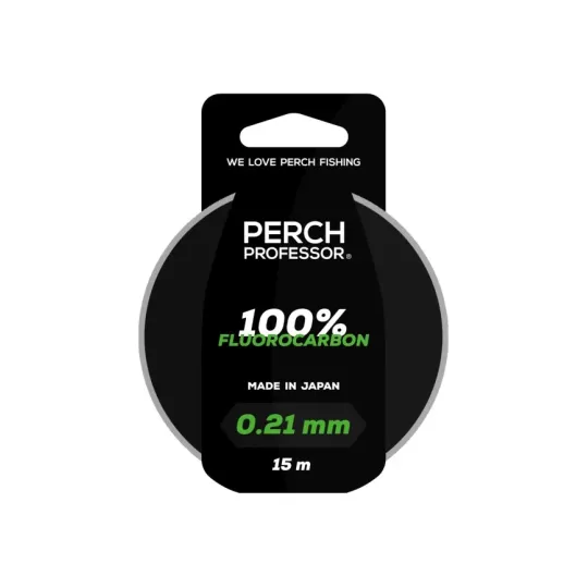 Perch Professor 100% Fluorocarbon 0,21mm, 2,9 kg - 15m