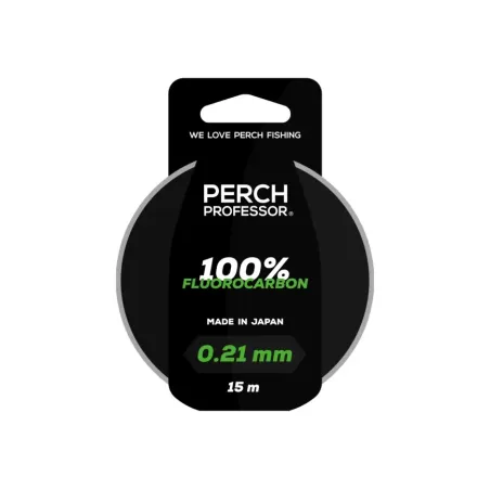 Perch Professor 100% Fluorocarbon 0,21mm, 2,9 kg - 15m