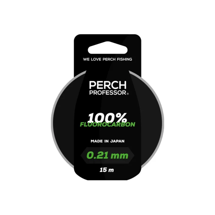 Perch Professor 100% Fluorocarbon 0,21mm, 2,9 kg - 15m