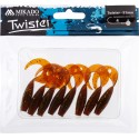 Mikado TWISTER 51 mm / MOTOROIL GOLD - op 8 szt.
