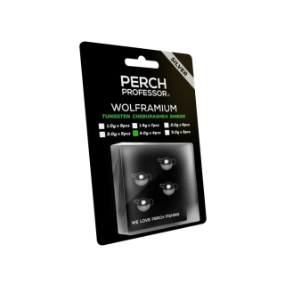 Perch Professor czeburaszka wolframowa srebrna 4g - 4szt