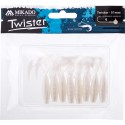 Mikado TWISTER 51 mm / PEARL - op 8 szt.