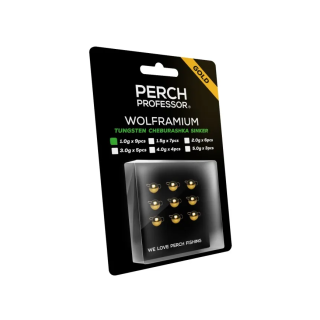 Perch Professor  czeburaszka wolframowa złota 1g - 9szt