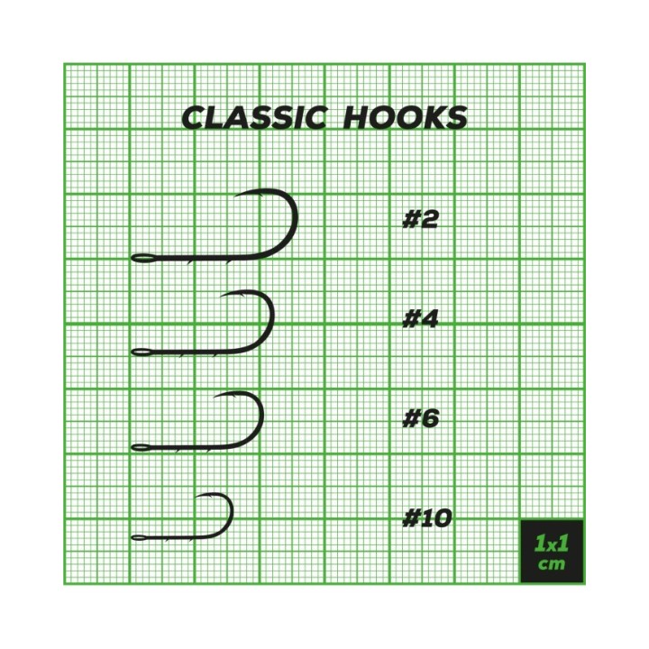 Haki Perch Professor Classic Hooks rozmiar 2 - 10szt