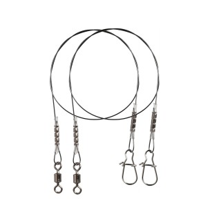 Przypony TYTANOWE Mikado - JAWS STRONG 35cm/18kg - op.2szt.