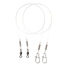 Przypony Fluorocarbonowe Mikado - JAWS LIGHT 25cm/8kg - op.2szt.