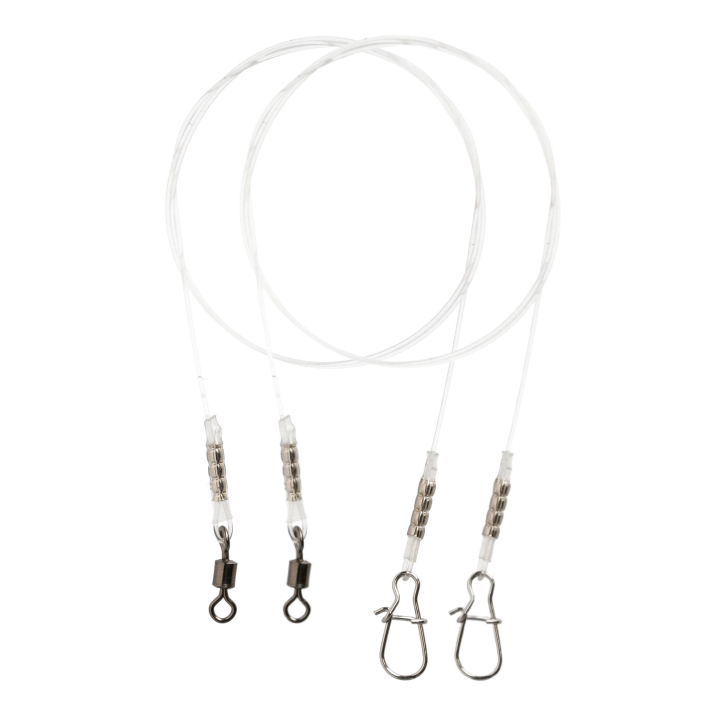 Przypony Fluorocarbonowe Mikado - JAWS SUPER STRONG 50cm/42kg/1mm - op.2szt.