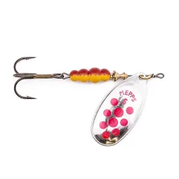 Błystka obrotowa Mepps AGLIA DECOREES srebrna / czerwone kropki 1 / 3.5g