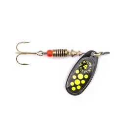 Błystka Mepps BLACK FURY srebrny / seledynowe kropki 1 / 3.5g