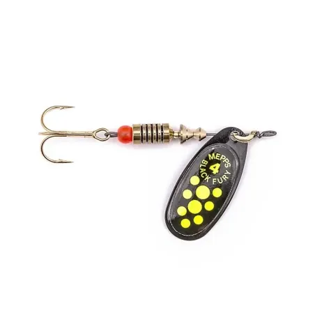 Błystka Mepps BLACK FURY srebrny / seledynowe kropki 1 / 3.5g