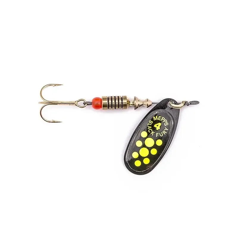 Błystka Mepps BLACK FURY srebrny / seledynowe kropki 3 / 6.5g