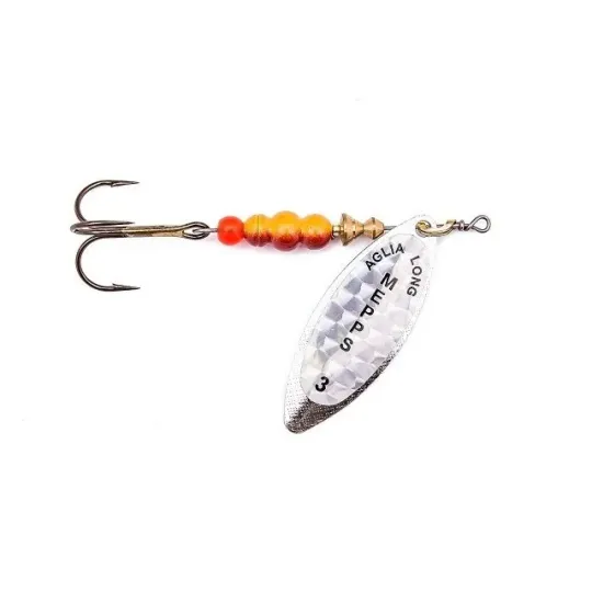 Błystka Mepps AGLIA LONG RAINBO srebrna 3 / 11.5g