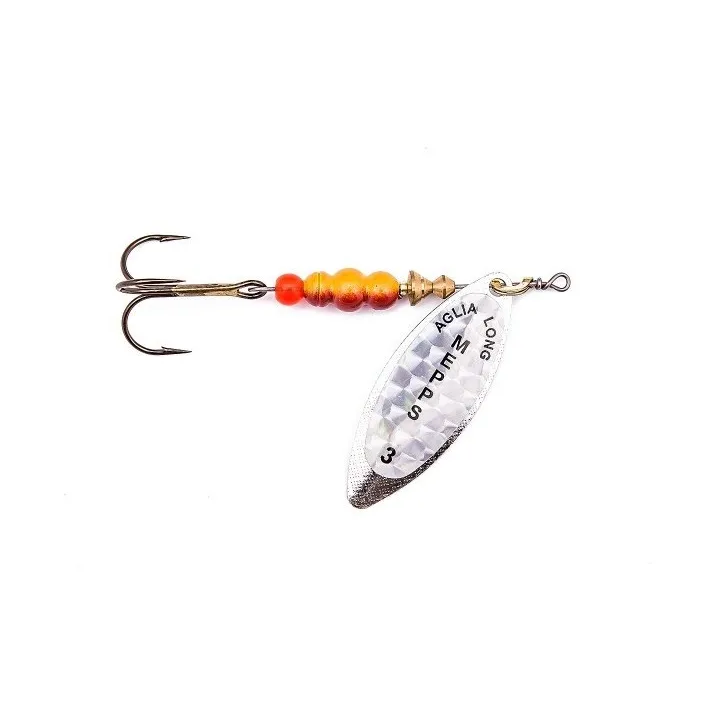 Błystka Mepps AGLIA LONG RAINBO srebrna 3 / 11.5g