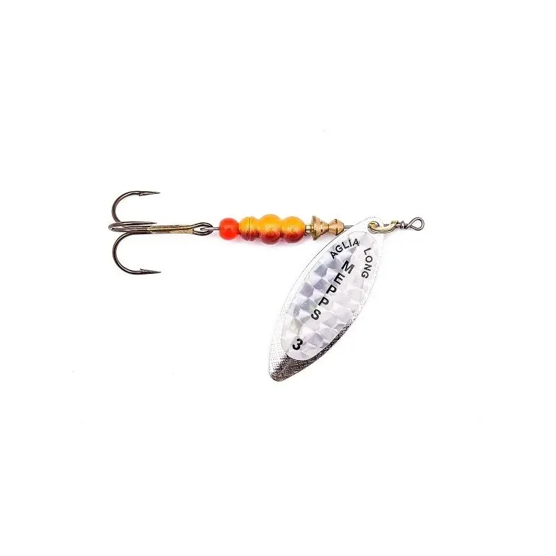 Błystka Mepps AGLIA LONG RAINBO srebrna 3 / 11.5g