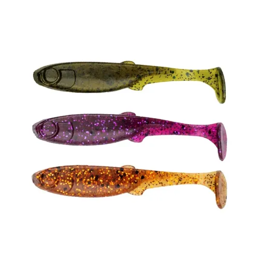 Perch Professor Fluky Shad 5cm MIX - 7szt