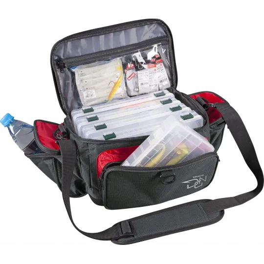 Torba spinningowa + komplet pudełek. Dragon - DGN