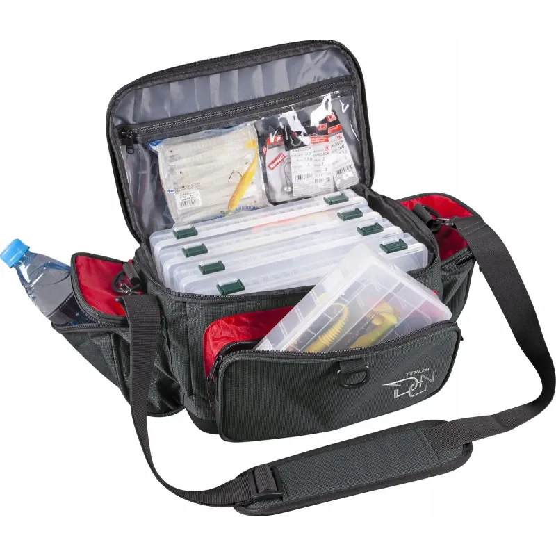 Torba spinningowa + komplet pudełek. Dragon - DGN