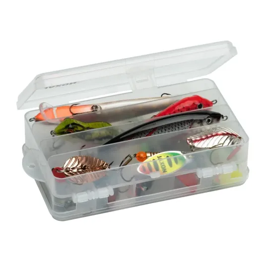 Wędkarskie pudełko dwustronne JAXON HB 108 16/10/5 cm