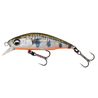 Wobler Savage Gaer 3D STICKLEBAIT TWITCH 4.5CM / Olive Smolt