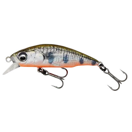 Wobler Savage Gaer 3D STICKLEBAIT TWITCH 4.5CM / Olive Smolt