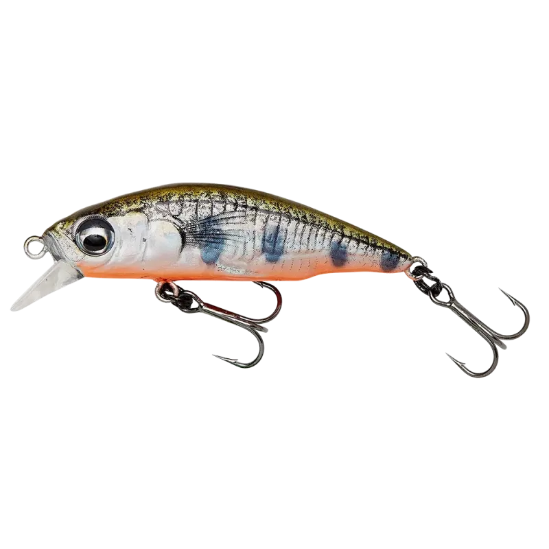 Wobler Savage Gaer 3D STICKLEBAIT TWITCH 4.5CM / Olive Smolt